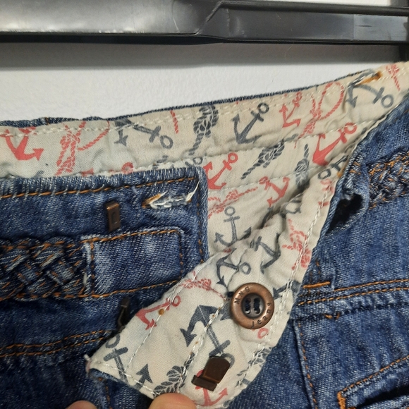 Mango Jeans Semi High Waised Jean Shorts - Picture 5 of 8